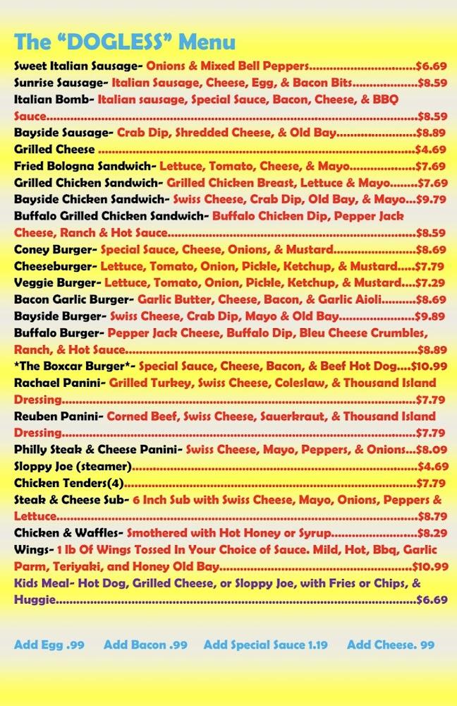 The Dog House bar and grill Menu image 4